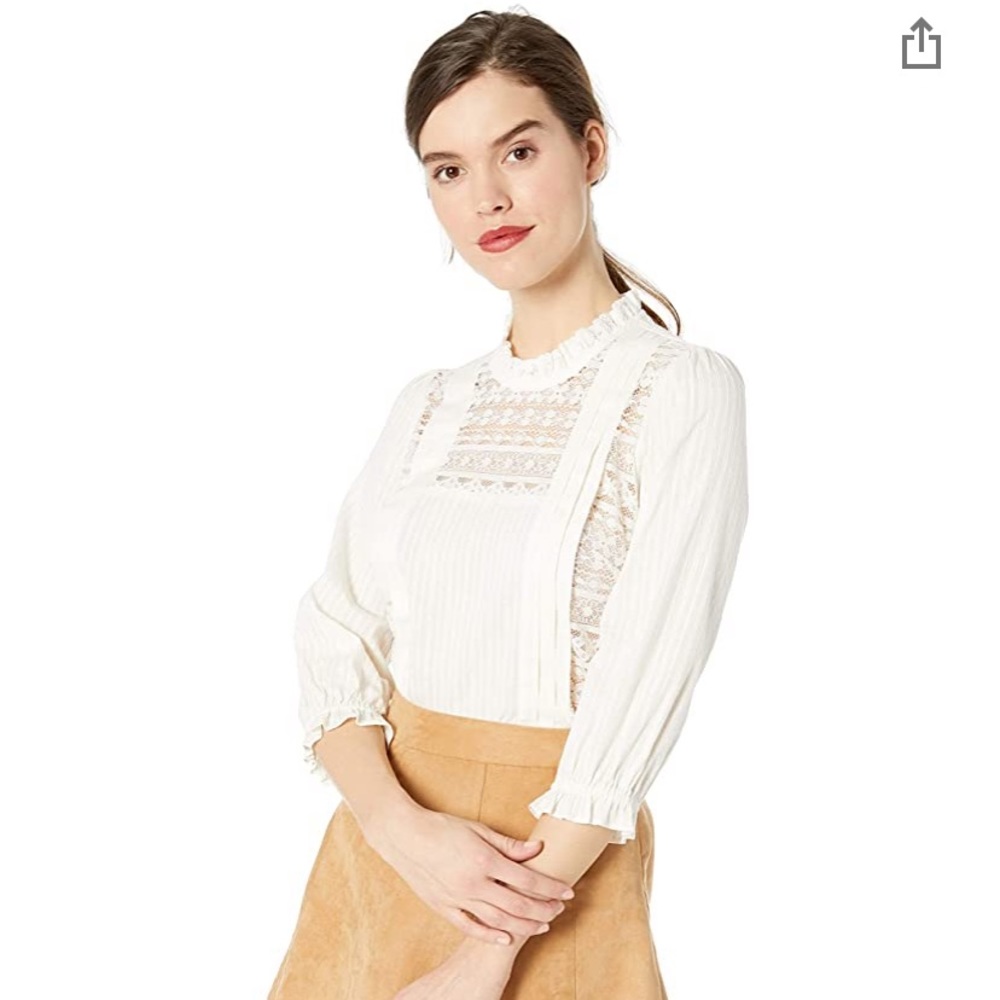 BCBG Lace top